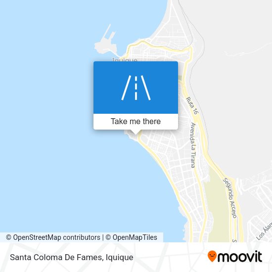 Mapa de Santa Coloma De Fames