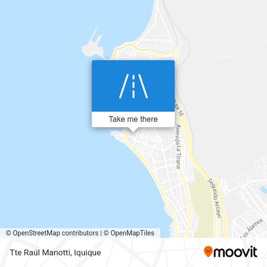 Tte Raúl Manotti map