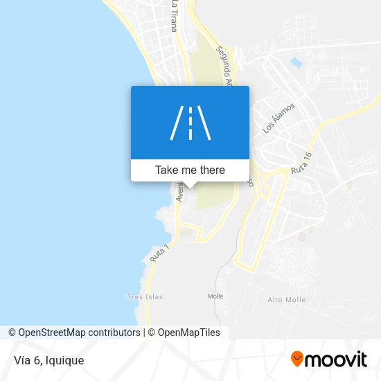 Vía 6 map