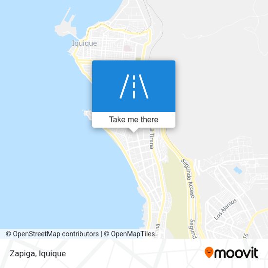 Zapiga map