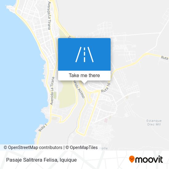 Pasaje Salitrera Felisa map