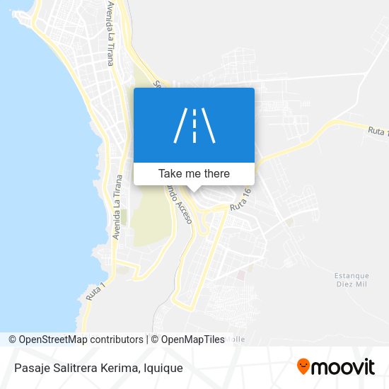 Pasaje Salitrera Kerima map