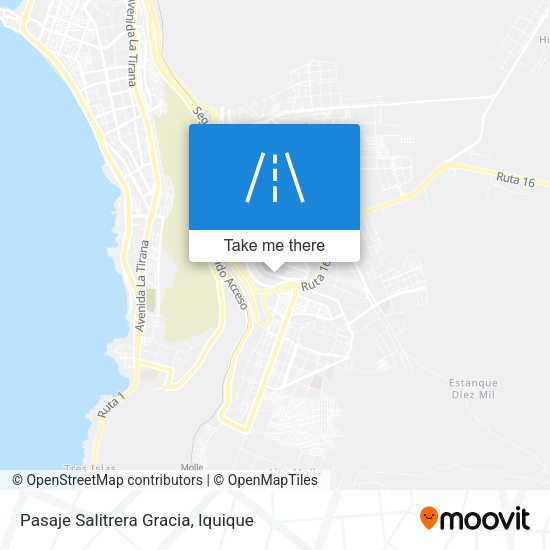 Pasaje Salitrera Gracia map