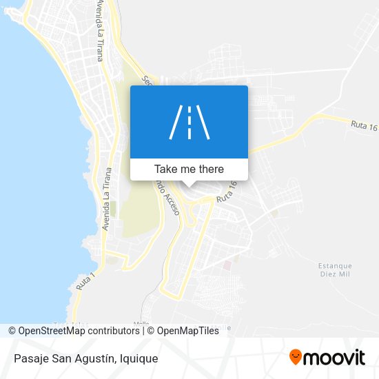 Mapa de Pasaje San Agustín