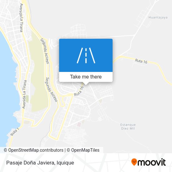 Pasaje Doña Javiera map