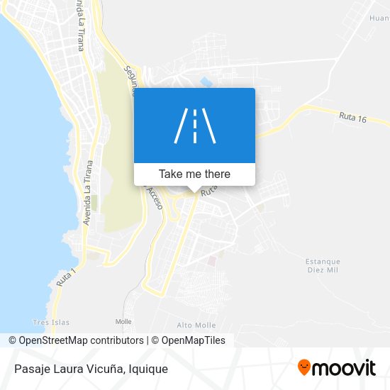 Pasaje Laura Vicuña map
