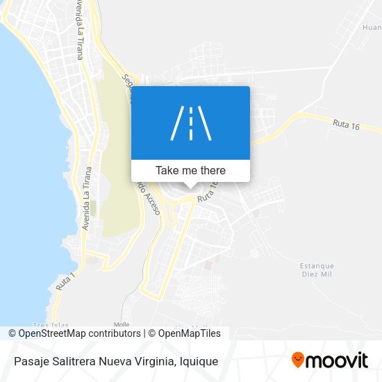 Pasaje Salitrera Nueva Virginia map