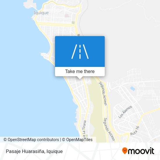 Mapa de Pasaje Huarasiña