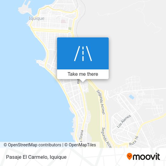 Mapa de Pasaje El Carmelo