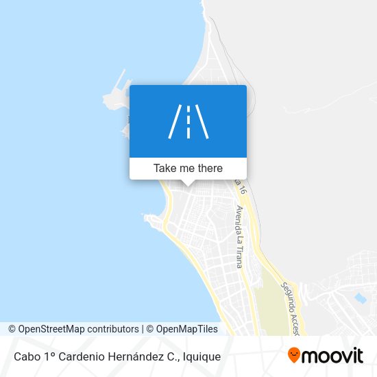 Cabo 1º Cardenio Hernández C. map