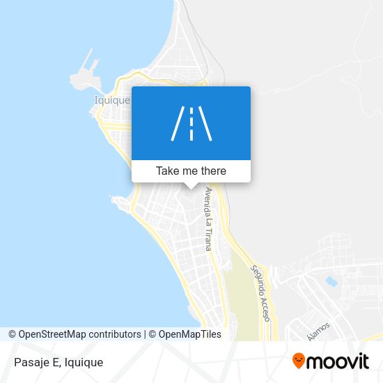 Mapa de Pasaje E