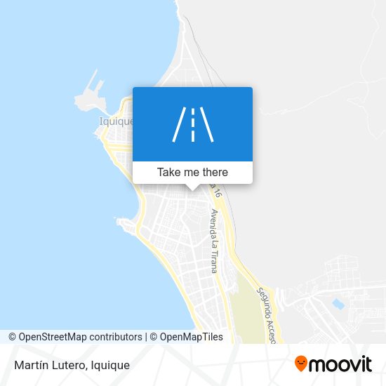 Mapa de Martín Lutero