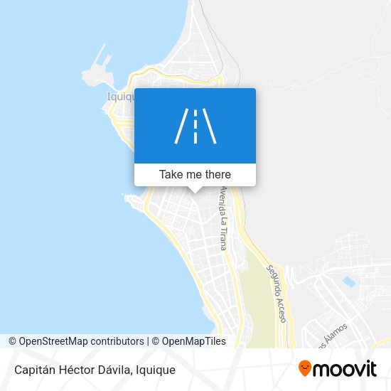 Mapa de Capitán Héctor Dávila