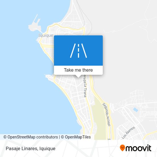 Mapa de Pasaje Linares