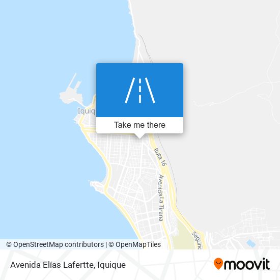 Avenida Elías Lafertte map