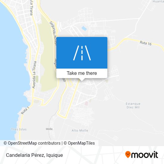 Mapa de Candelaria Pérez