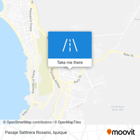 Pasaje Salitrera Rosario map
