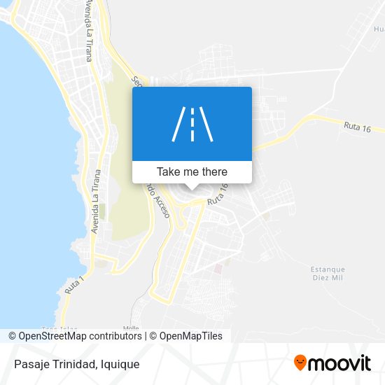 Mapa de Pasaje Trinidad