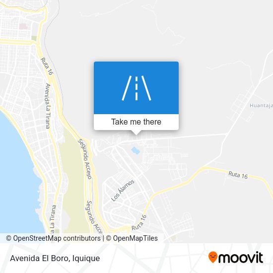 Mapa de Avenida El Boro