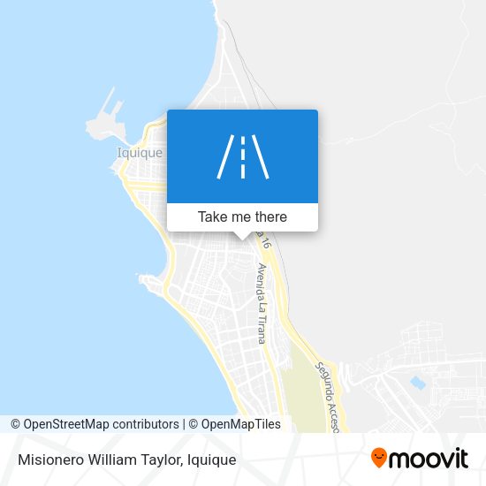 Misionero William Taylor map