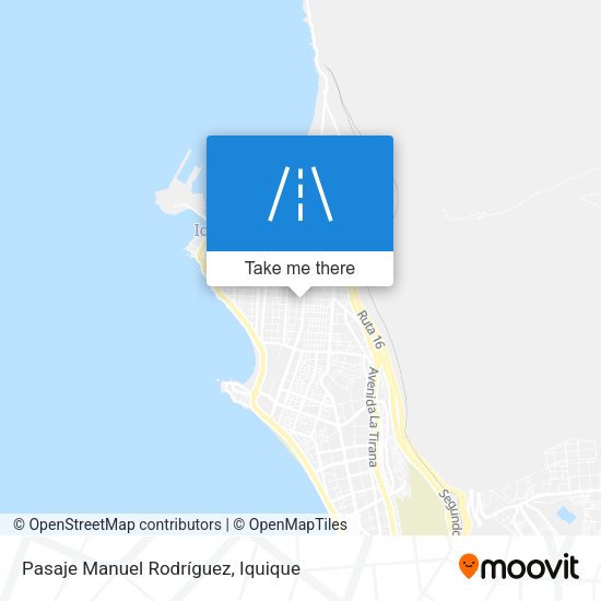 Pasaje Manuel Rodríguez map
