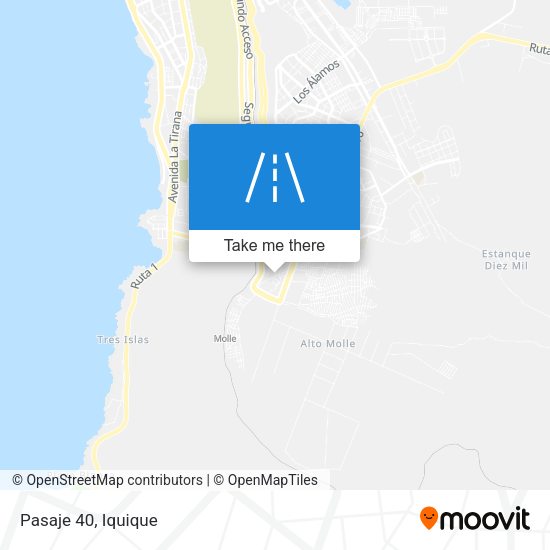 Mapa de Pasaje 40