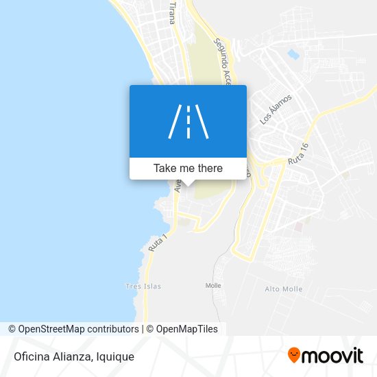 Mapa de Oficina Alianza