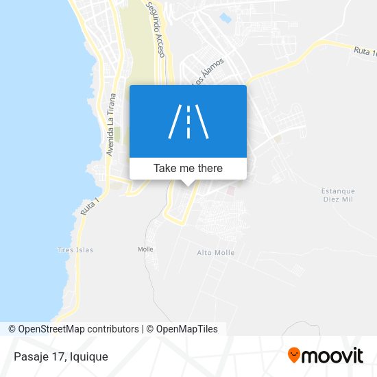 Mapa de Pasaje 17