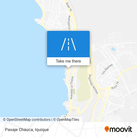 Pasaje Chauca map