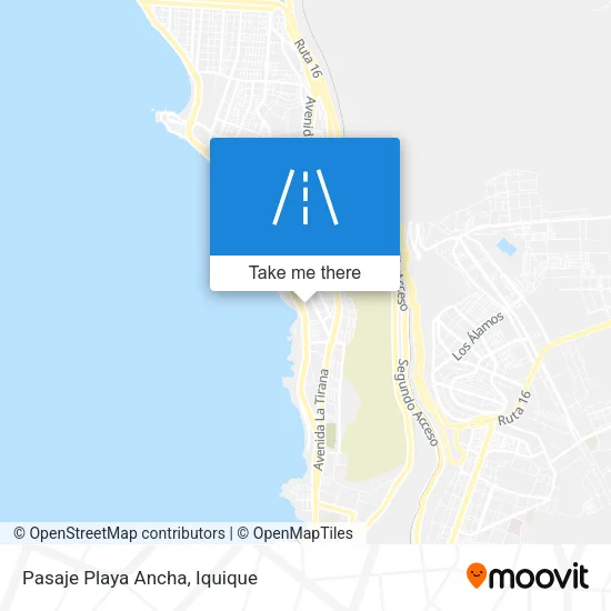 Pasaje Playa Ancha map
