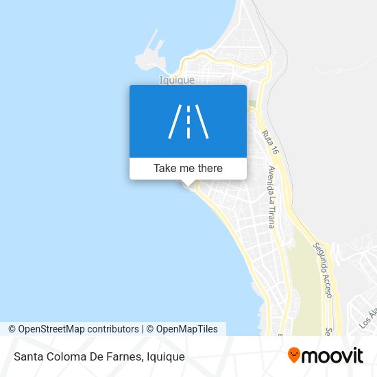 Mapa de Santa Coloma De Farnes