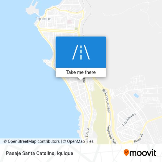 Mapa de Pasaje Santa Catalina