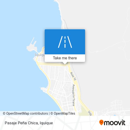 Pasaje Peña Chica map