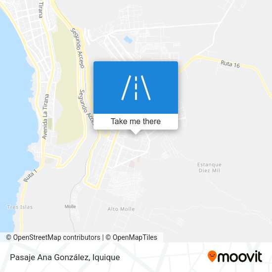 Pasaje Ana González map