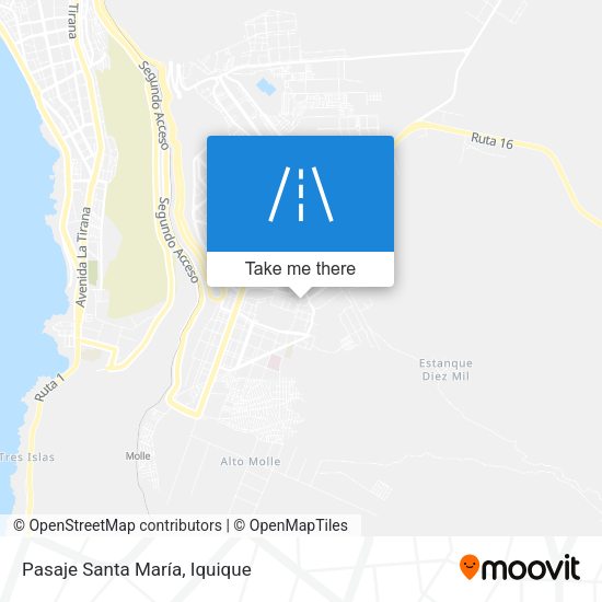 Mapa de Pasaje Santa María