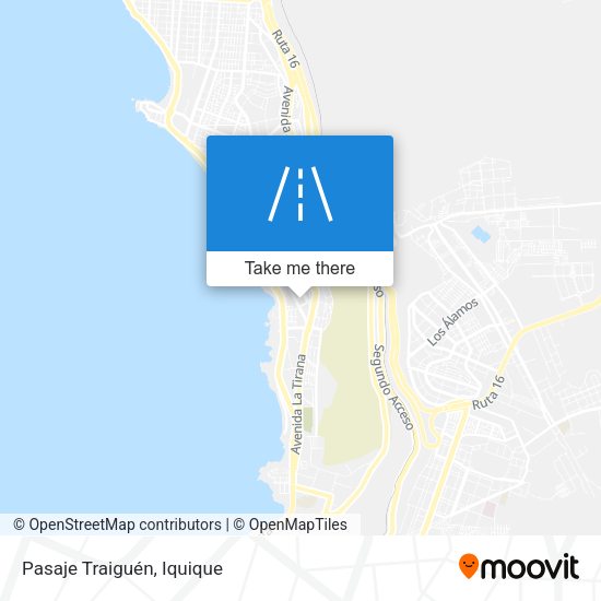 Pasaje Traiguén map