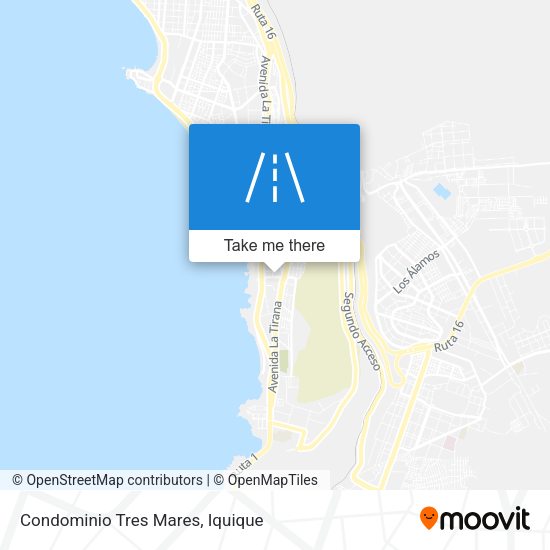 Condominio Tres Mares map