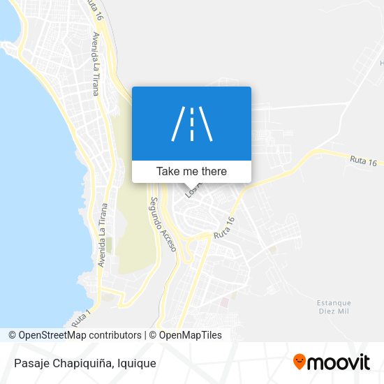 Mapa de Pasaje Chapiquiña