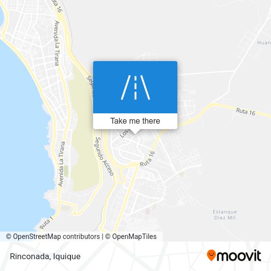 Mapa de Rinconada