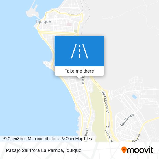 Pasaje Salitrera La Pampa map