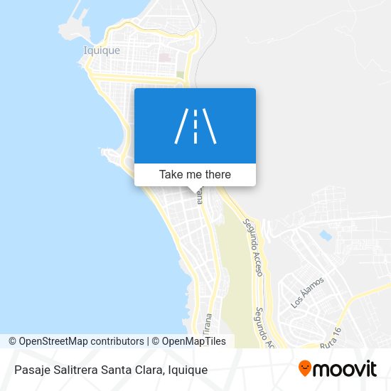 Pasaje Salitrera Santa Clara map