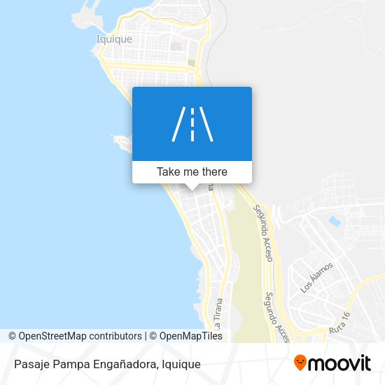 Pasaje Pampa Engañadora map