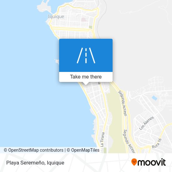 Mapa de Playa Seremeño