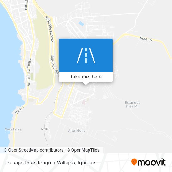 Mapa de Pasaje Jose Joaquin Vallejos
