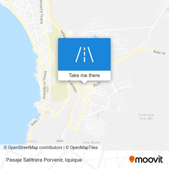 Pasaje Salitrera Porvenir map