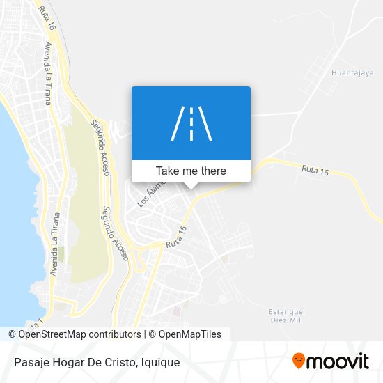 Mapa de Pasaje Hogar De Cristo