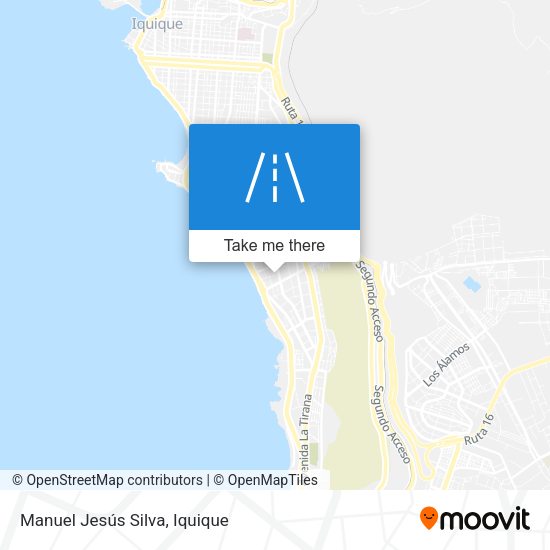 Manuel Jesús Silva map