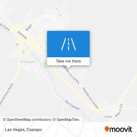 Las Vegas map