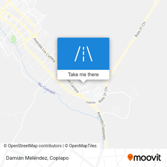Damián Meléndez map