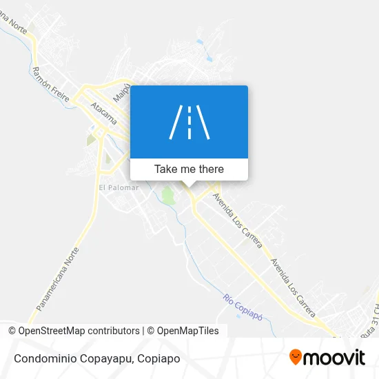 Condominio Copayapu map